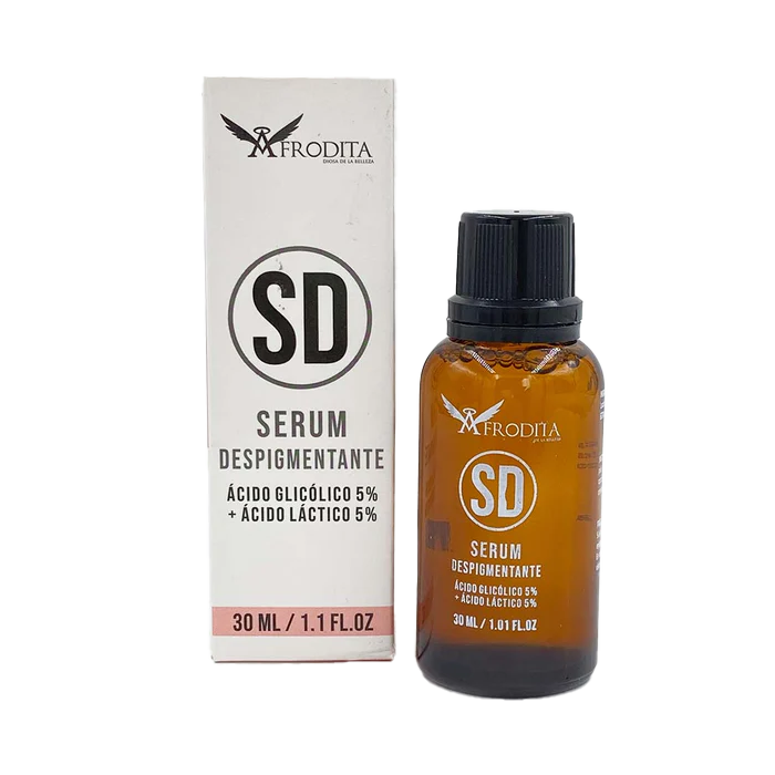 Serum Despigmentante | Ácido Láctico y Glicólico 5% – Afrodita