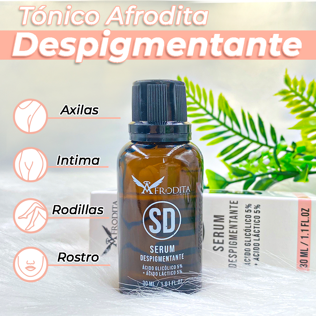Serum Despigmentante | Ácido Láctico y Glicólico 5% – Afrodita - Imagen de 2
